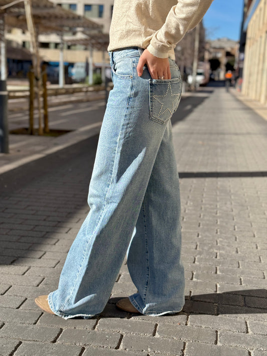 Pantalones Estrella Plata esUnic