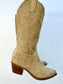Botas Cowboy Beige Altas esUnic