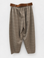 Pantalón Balloon de cuadros esUnic