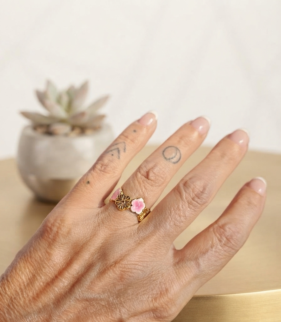 Anillo Garden gold esUnic