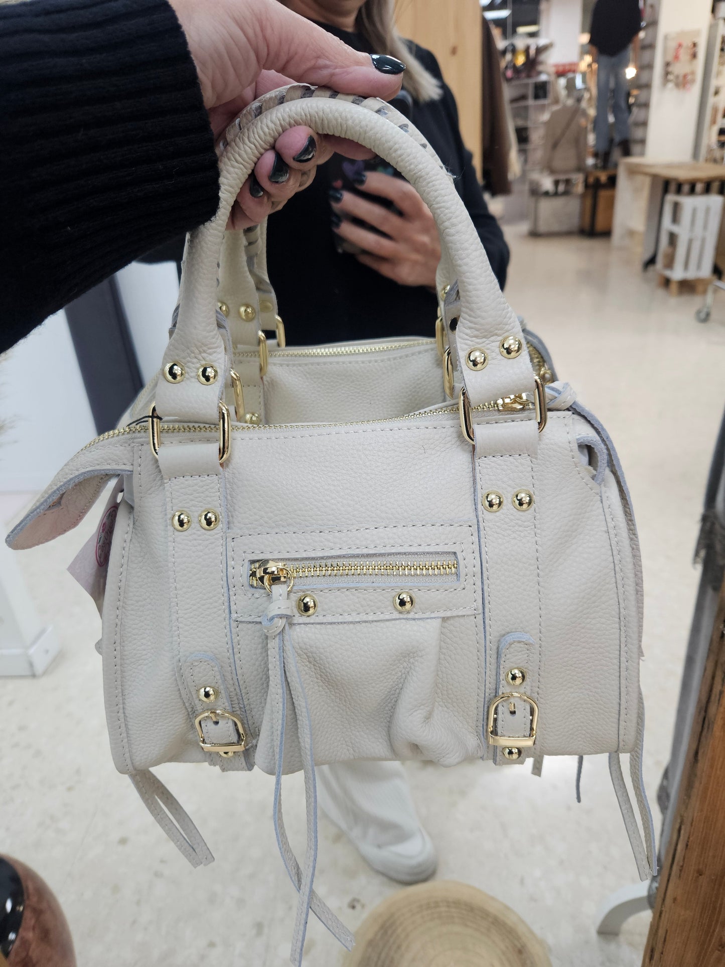 Bolso BalMat Piel Pequeño Flora