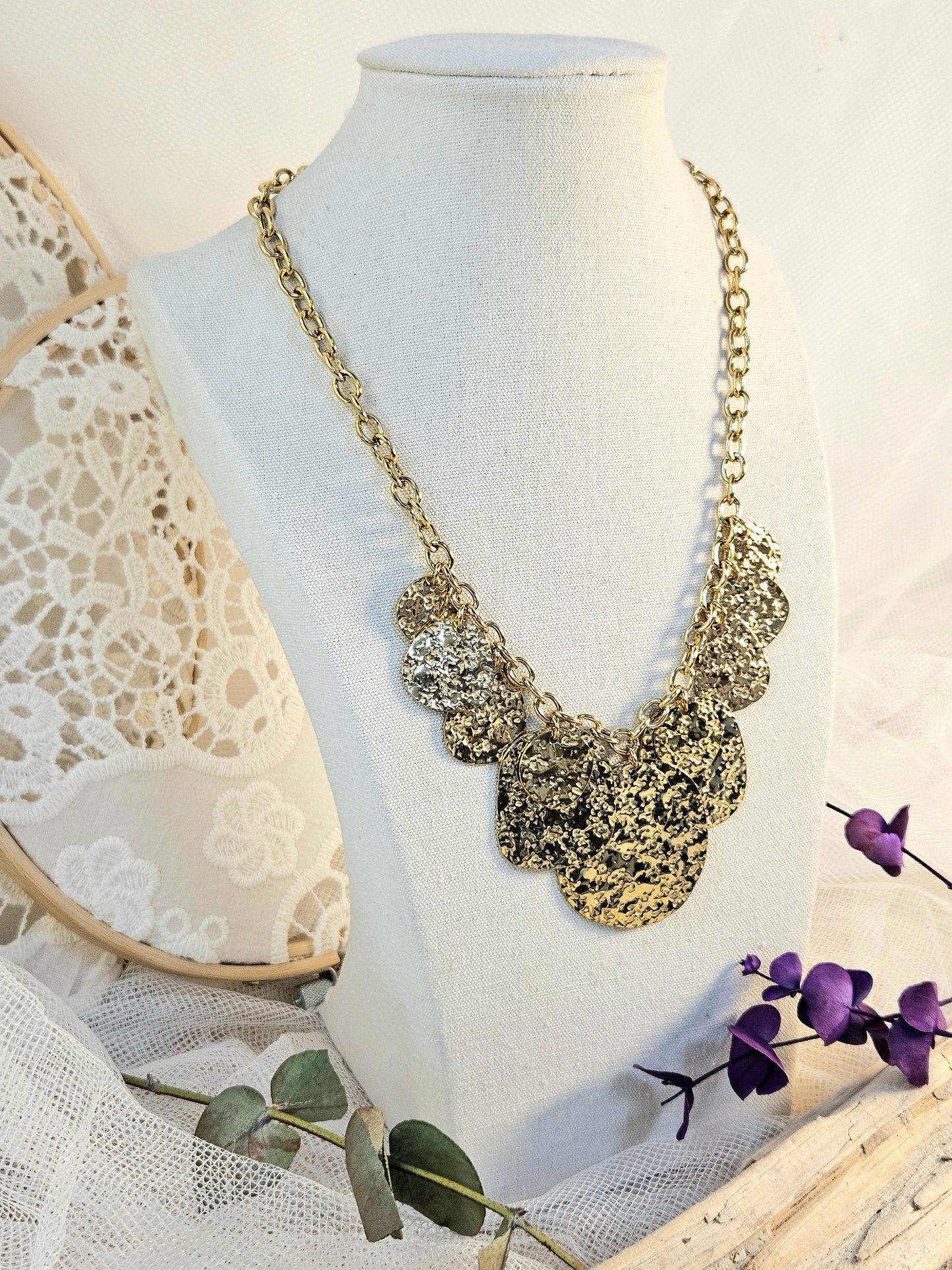 Collar Golden Coins esUnic