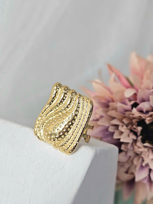 Anillo Cuadrado esUnic