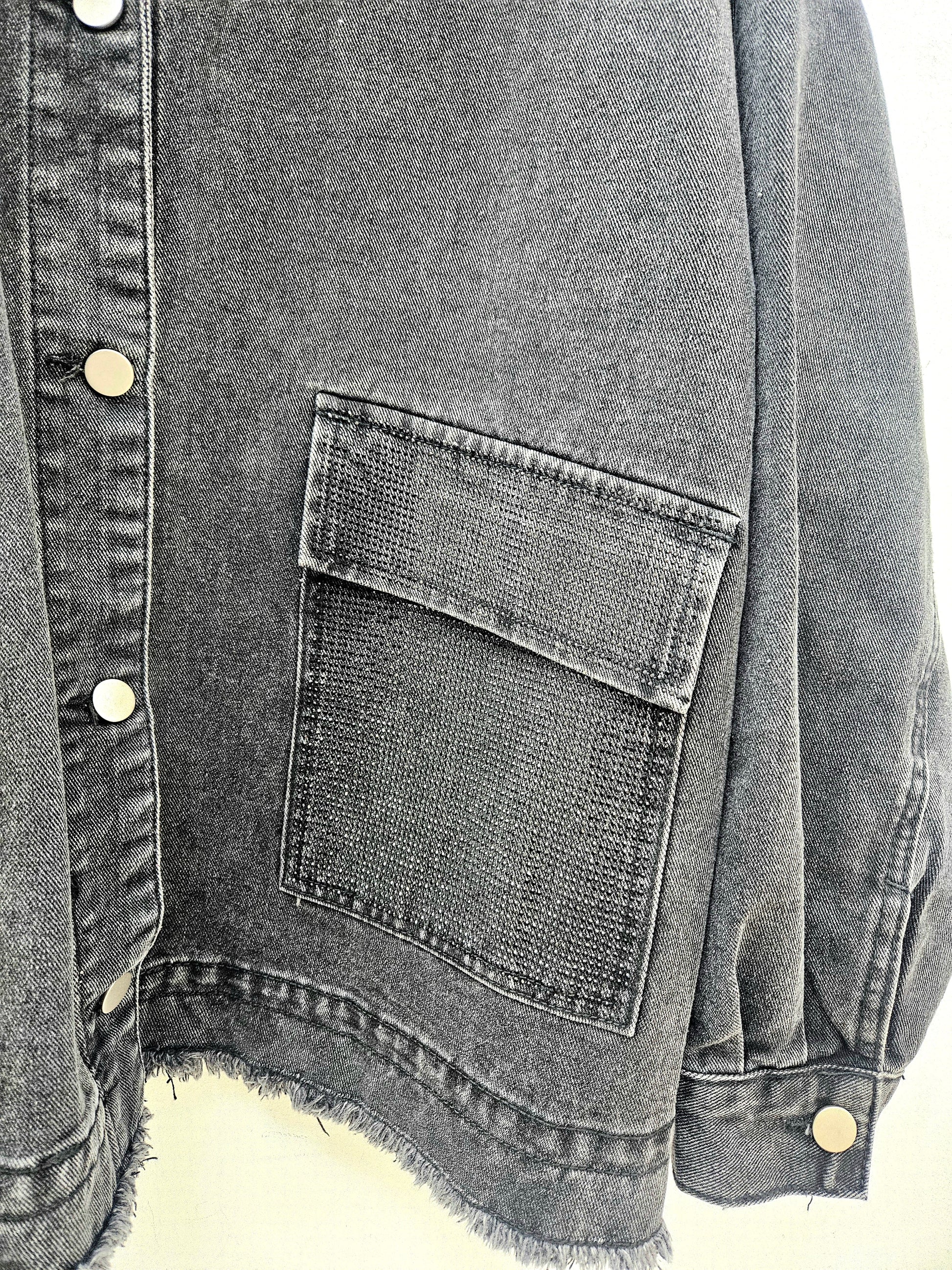 Chaqueta tejana brillo Melody