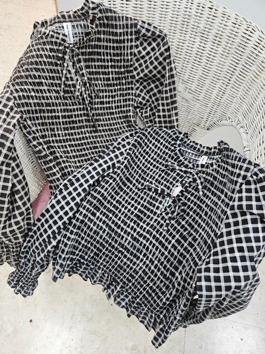 Blusa cuadro chenys