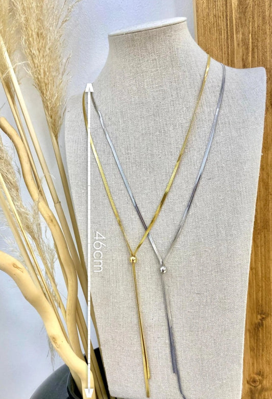 Collar Cinta Corbata esUnic