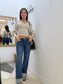 Pantalón Tejano de Tiro Bajo esUnic