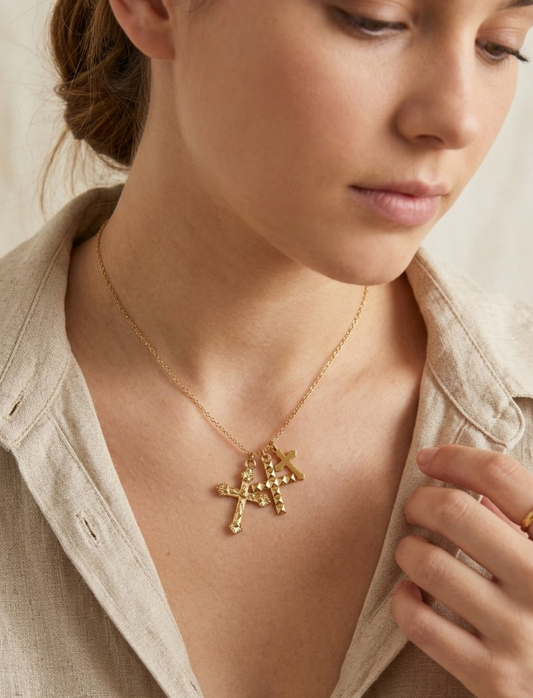 Collar charo-3 cruces esUnic