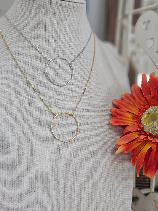 Collar Círculo Mediano esUnic