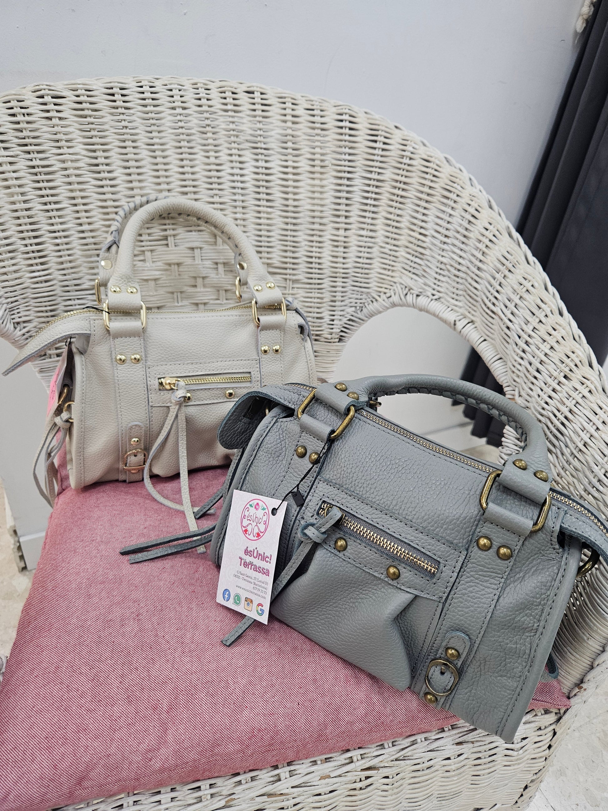 Bolso BalMat Piel Pequeño Flora