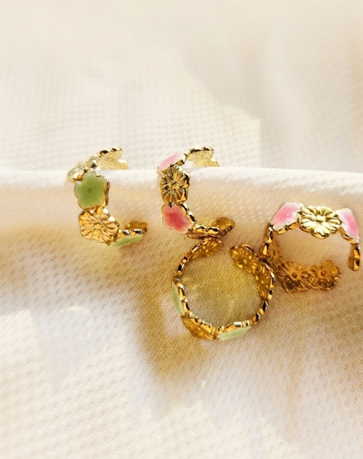 Anillo Garden gold esUnic