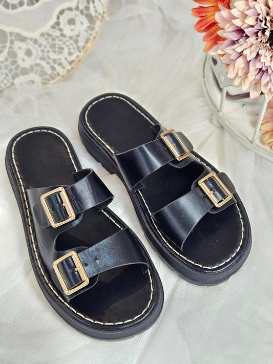 Sandalias Negras esUnic