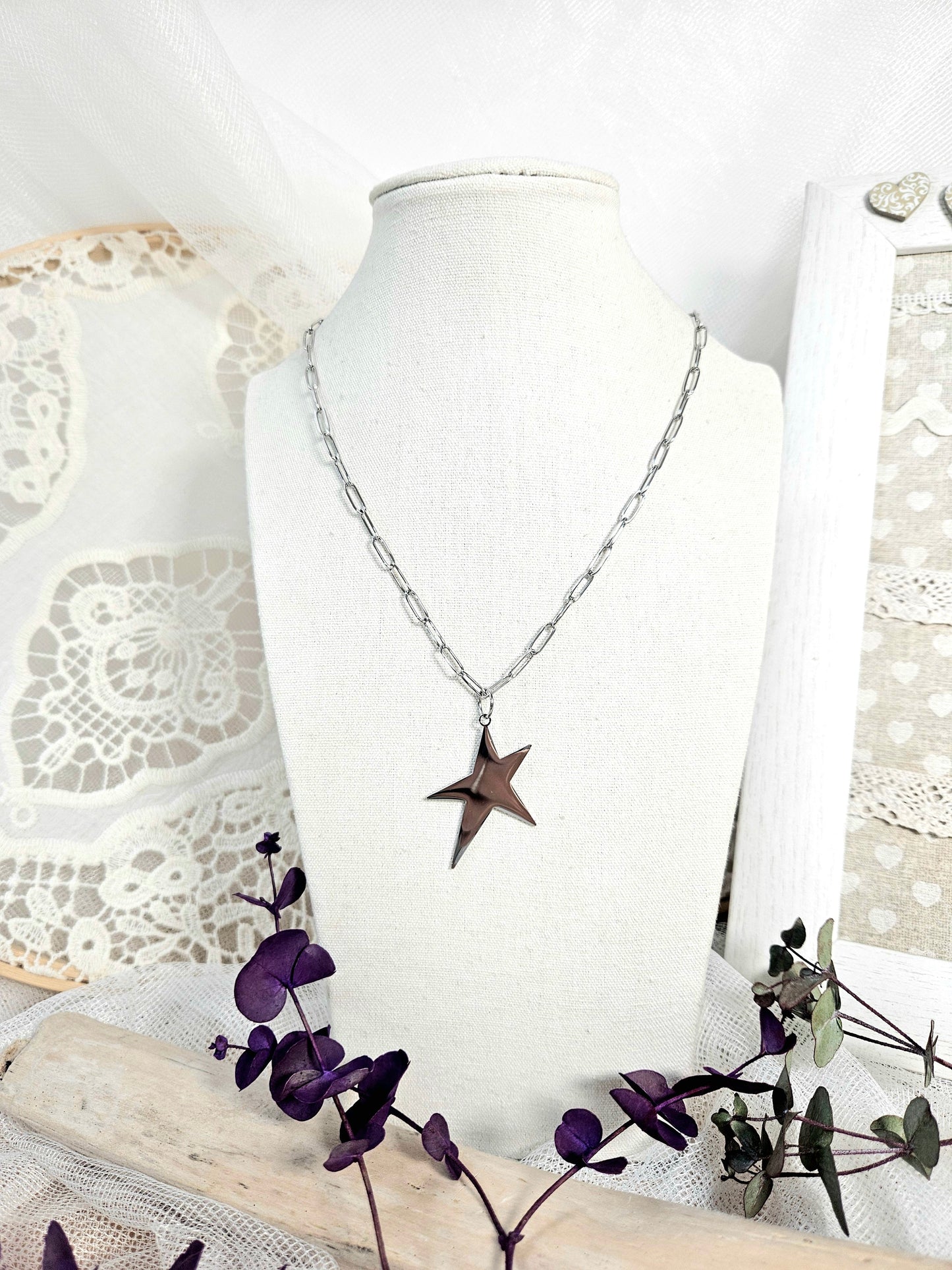 Collar Estrella Eslabon esUnic