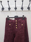 Pantalón Tejano Granate esUnic