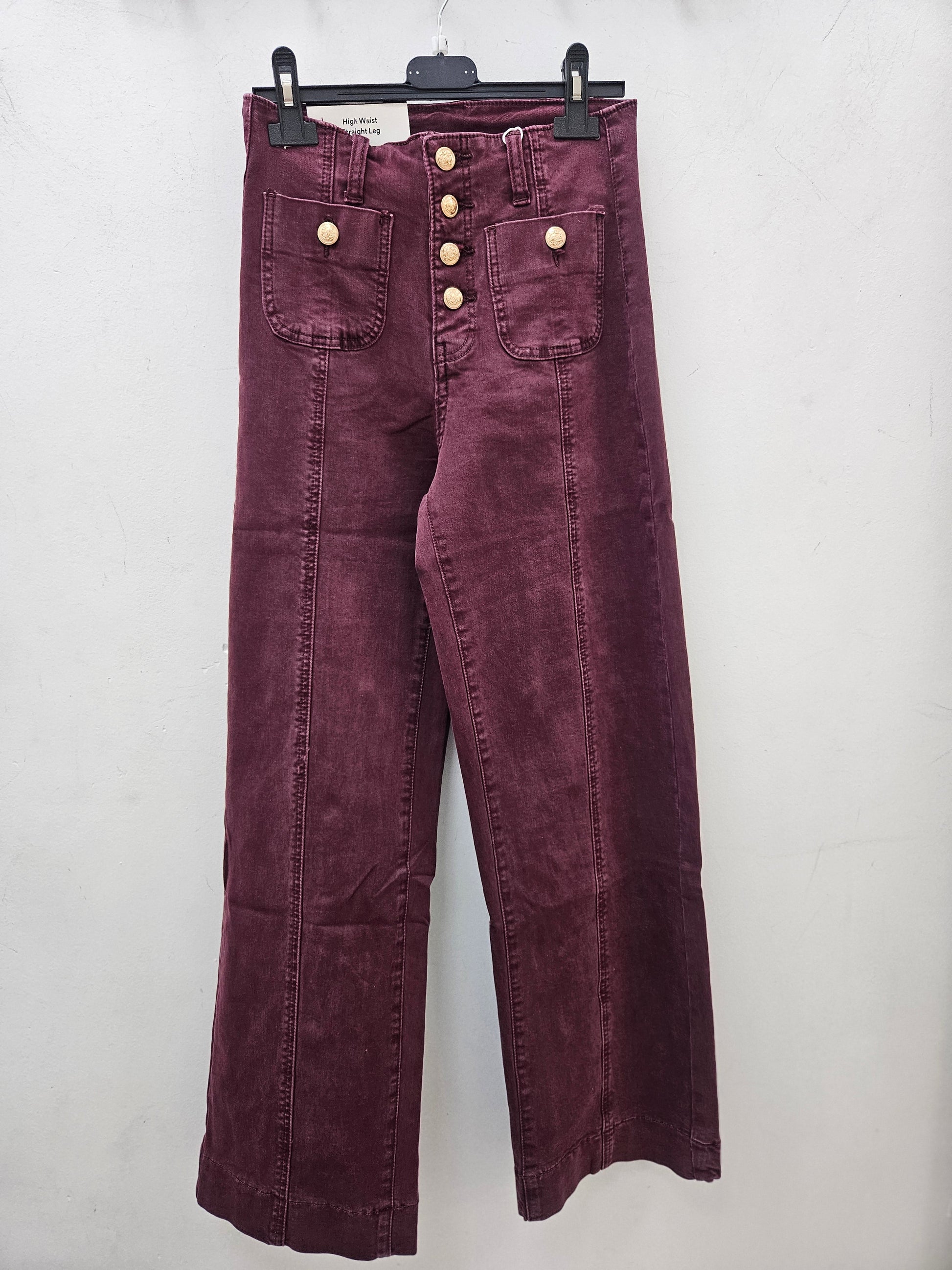Pantalón Tejano Granate esUnic