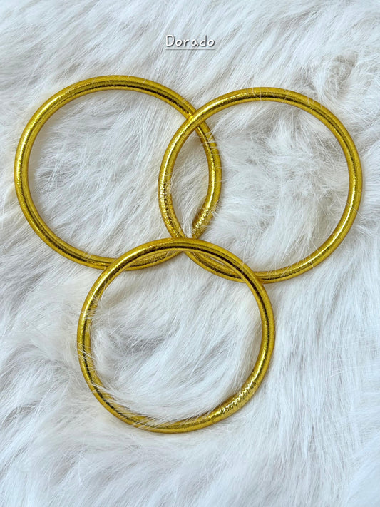 Pulsera Pan de Oro IMITACIÓN esUnic