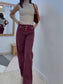 Pantalón Tejano Granate esUnic