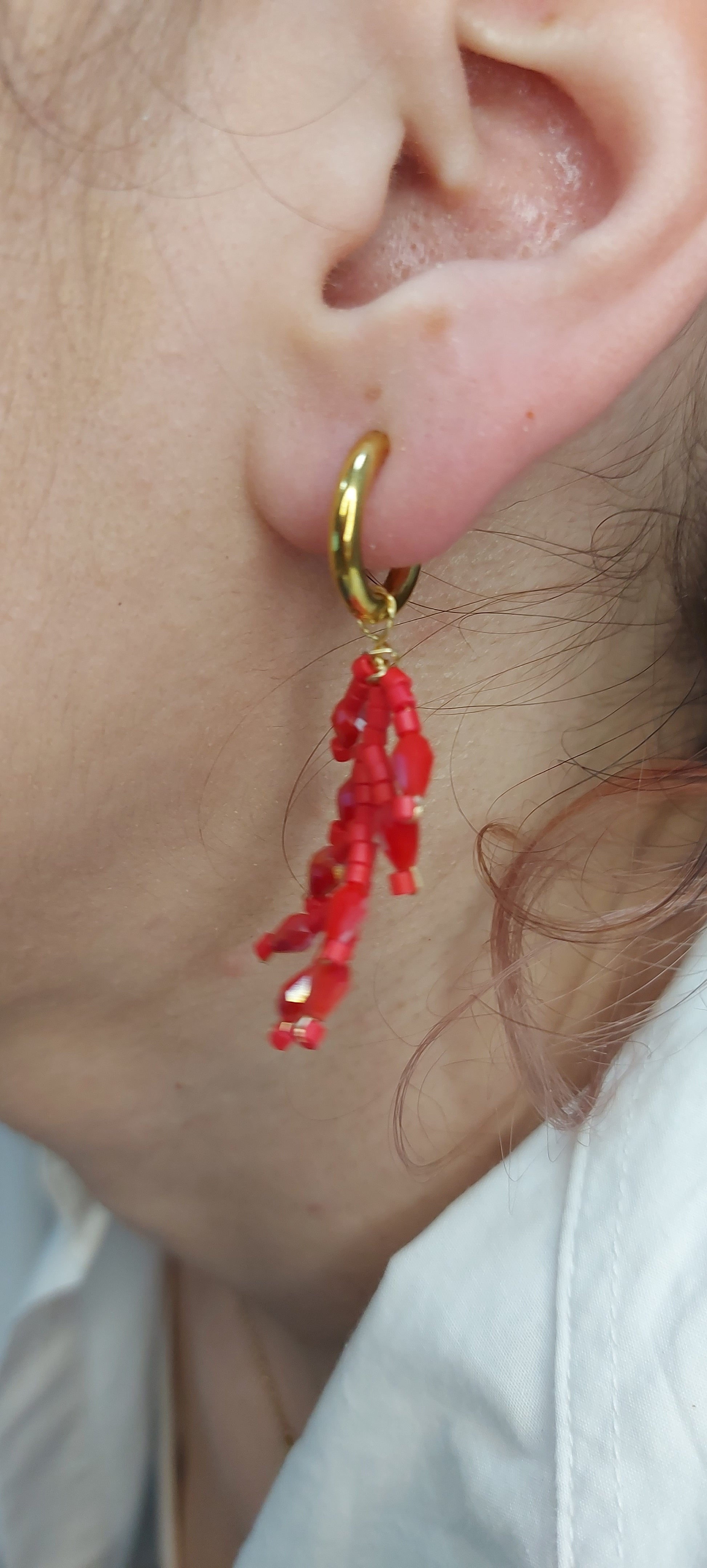 Pendientes Coral esUnic