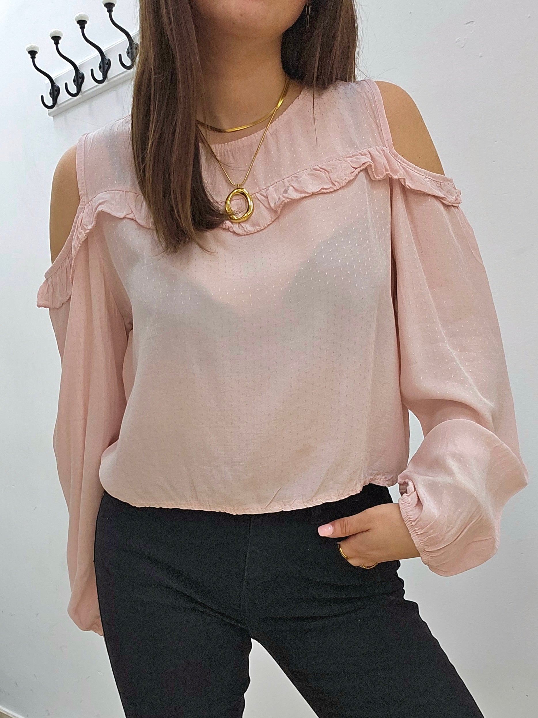 Blusa Hombros Abiertos Elisa