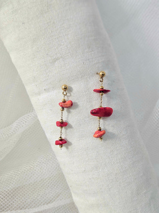 Pendientes Coral esUnic