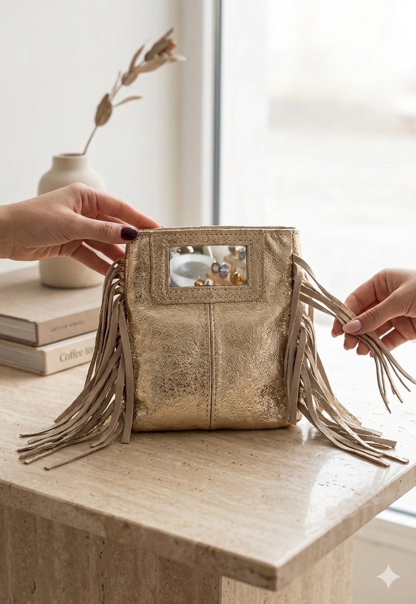 Bolso flecos Bri pequeño esUnic