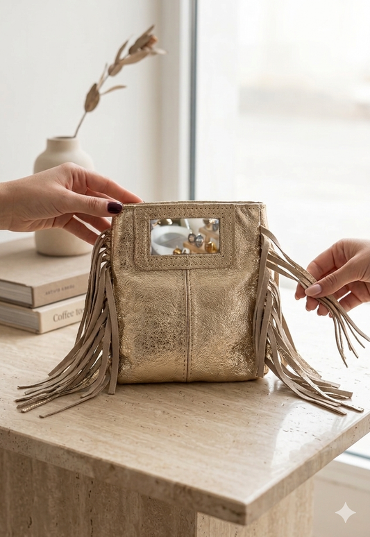 Bolso flecos Bri pequeño esUnic