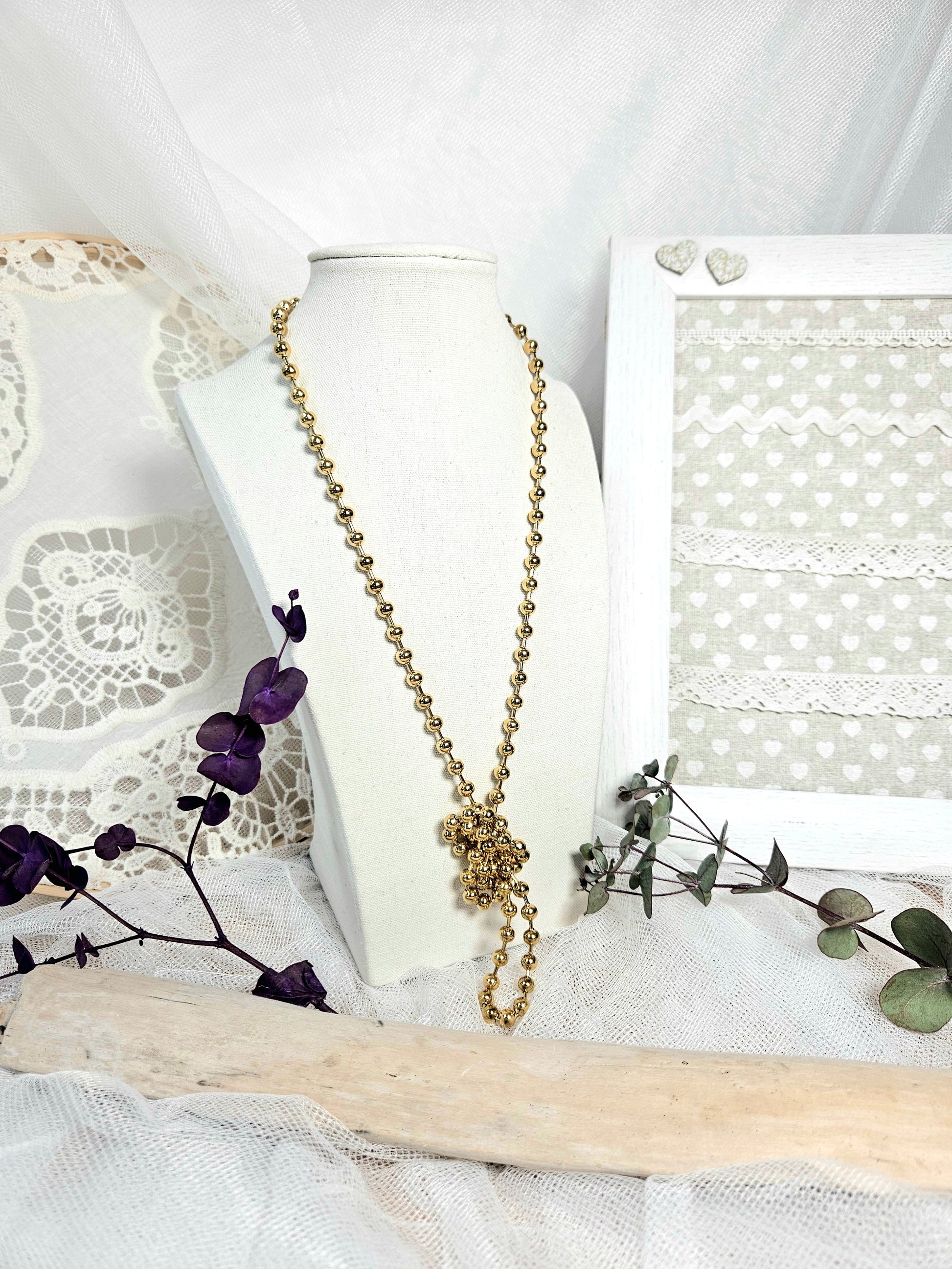 Collar Largo Cuentas Toa