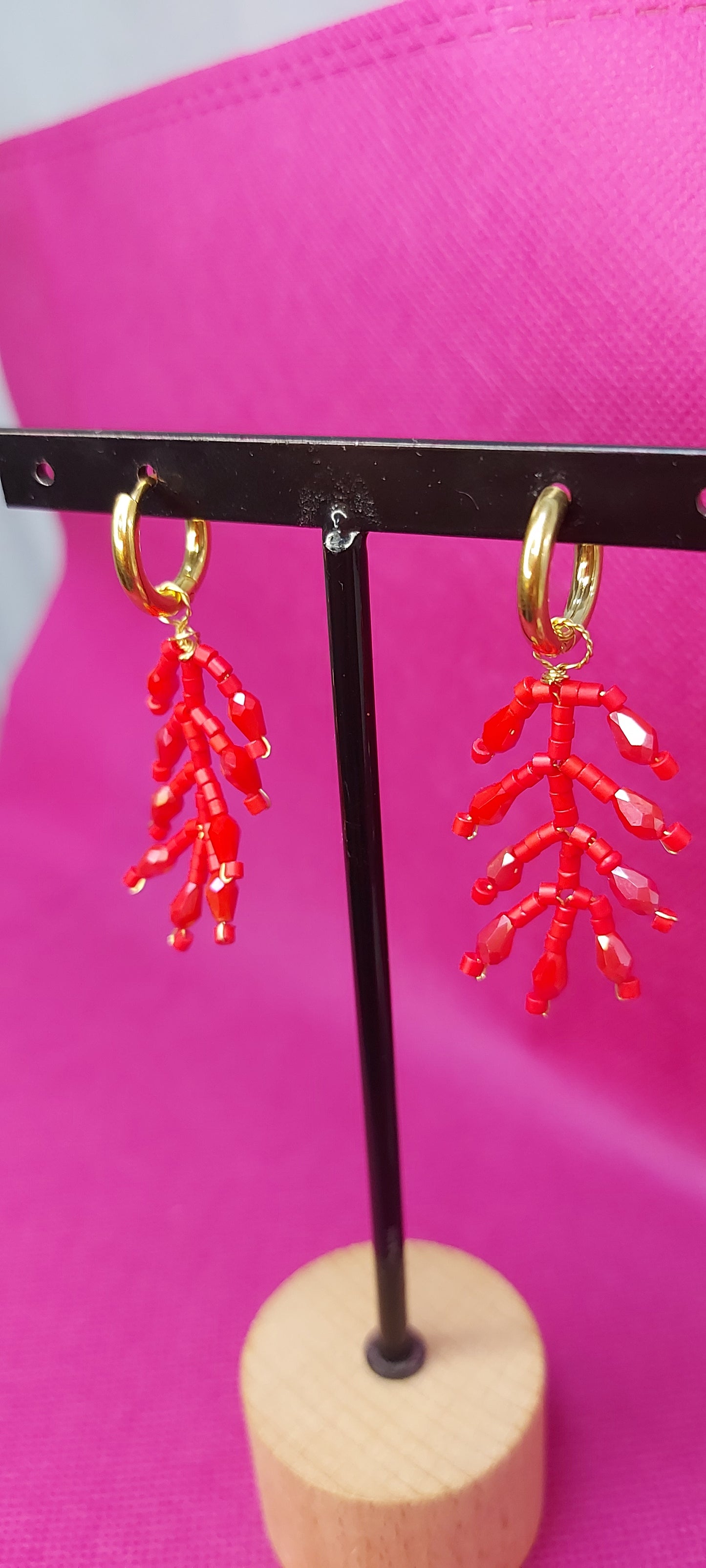 Pendientes Coral esUnic