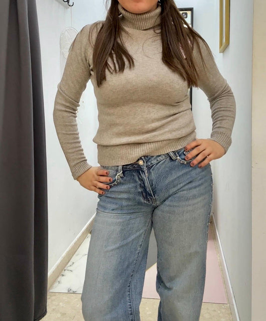 Pantalon azul tachuelas Paj