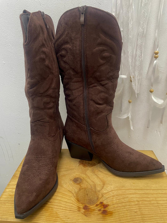 Botas Cowboy chocolate Giramundo