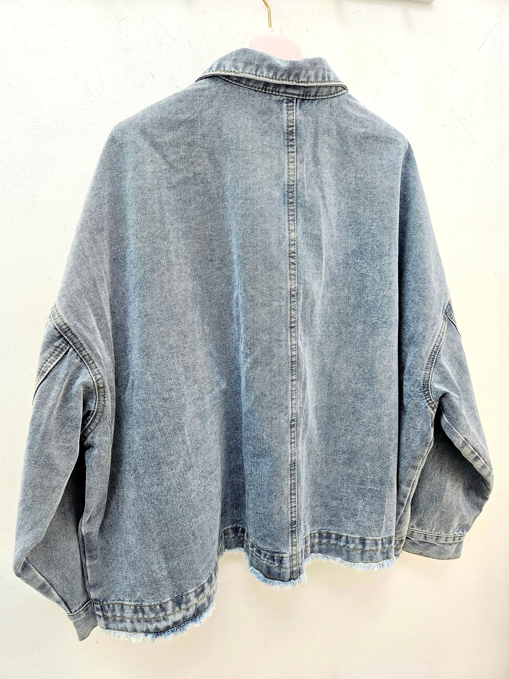 Chaqueta tejana brillo Melody