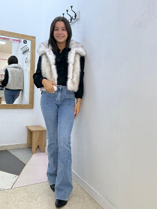 Pantalón Tejano Campana esUnic