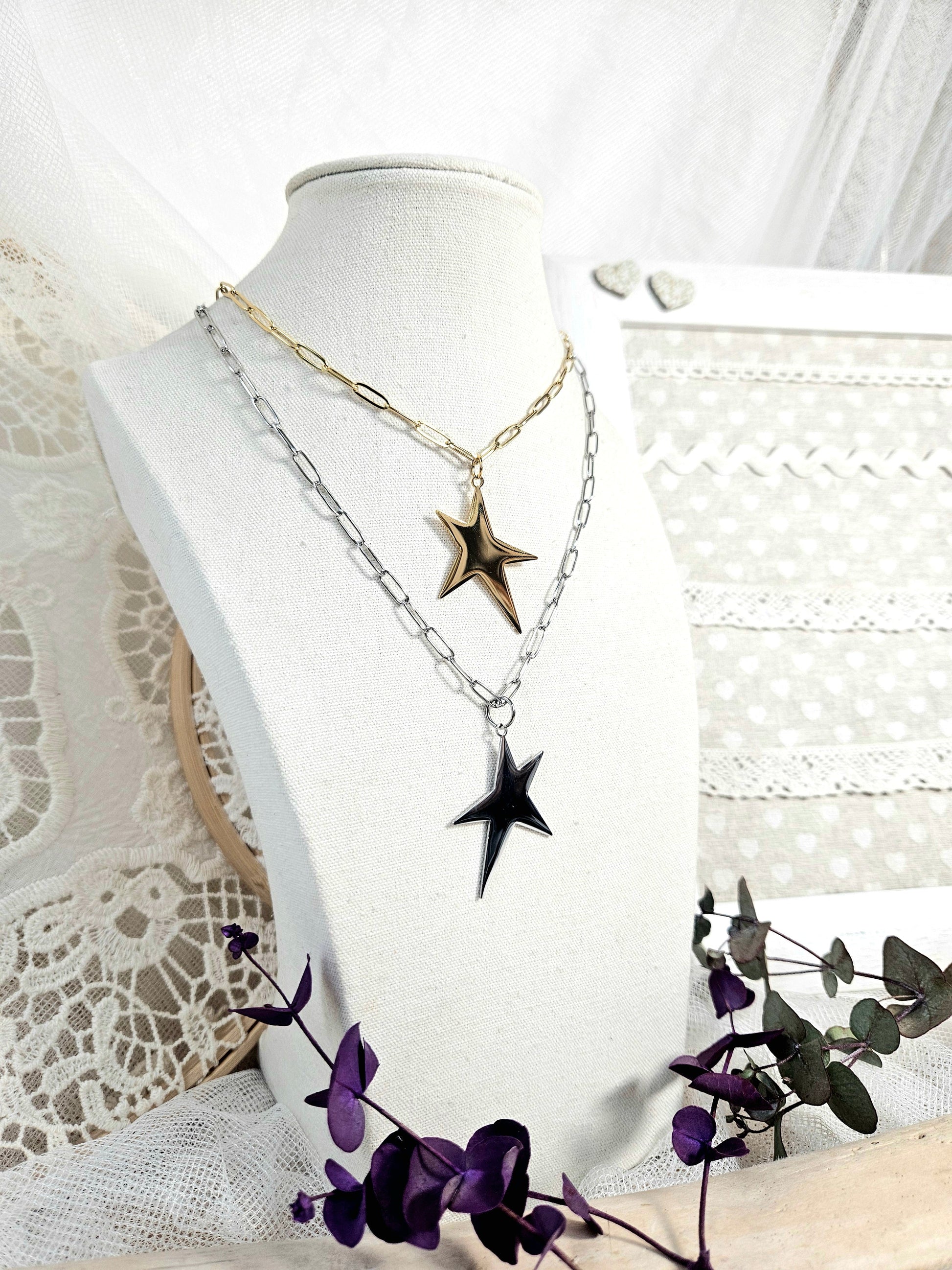 Collar Estrella Eslabon esUnic