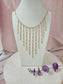 Collar Flecos Dorados Toa