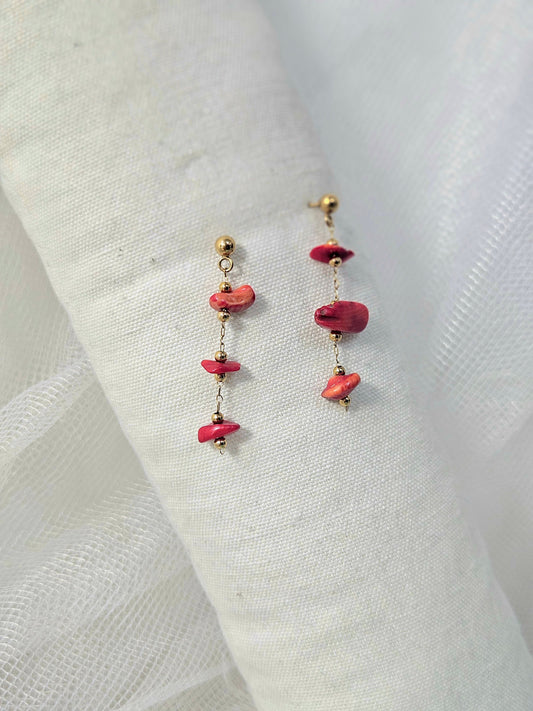 Pendientes Coral esUnic