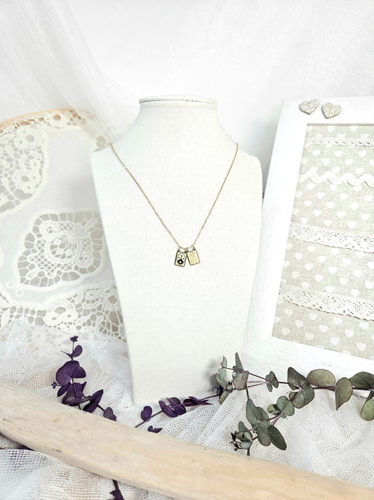 Collar Escapulario Virgen del Carmen Mia