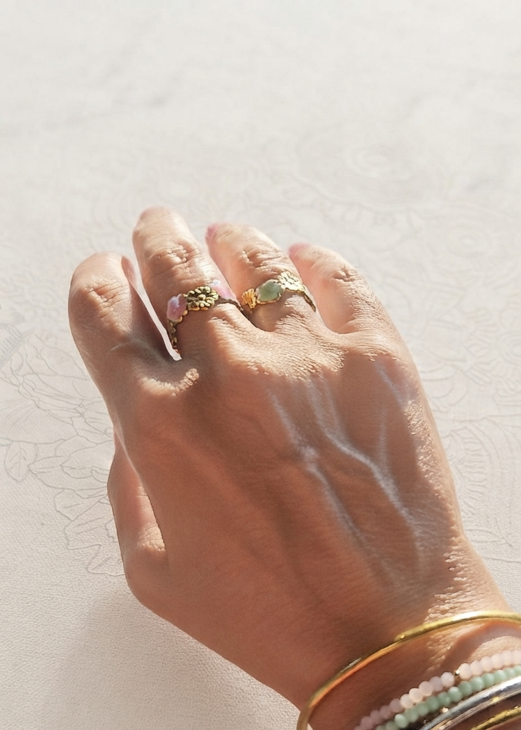 Anillo Garden gold esUnic