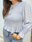Blusa Nido De Abeja esUnic