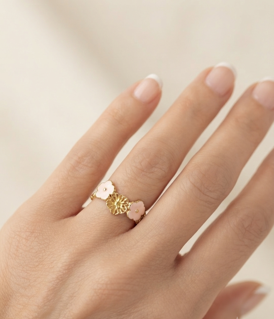 Anillo Garden gold esUnic