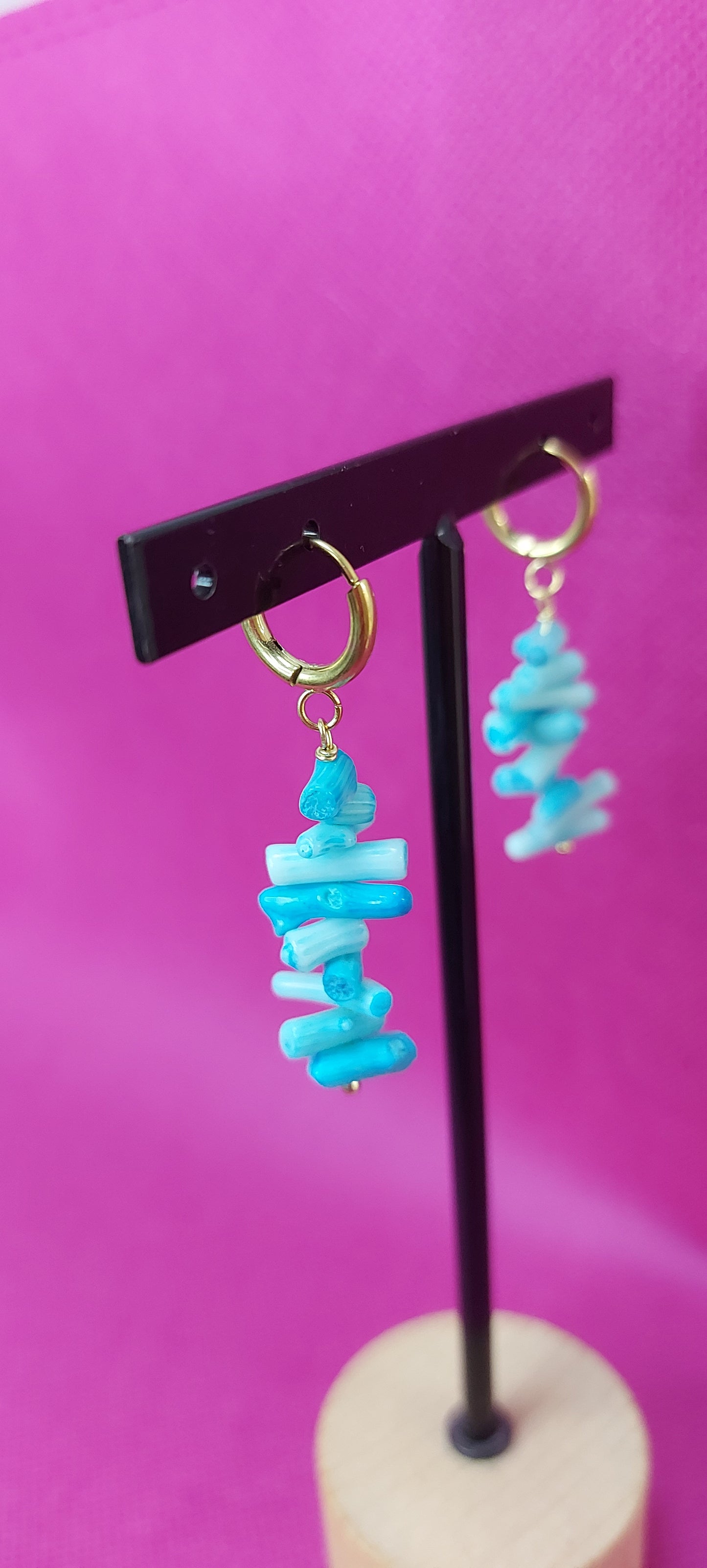 Pendientes aros bluey esUnic