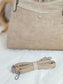 Bolso Lino Combinado Trendy