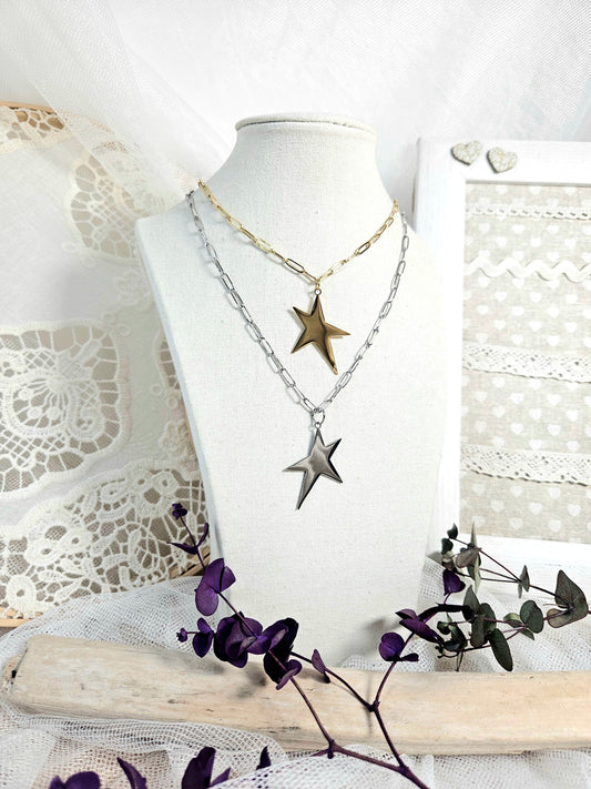 Collar Estrella Eslabon esUnic