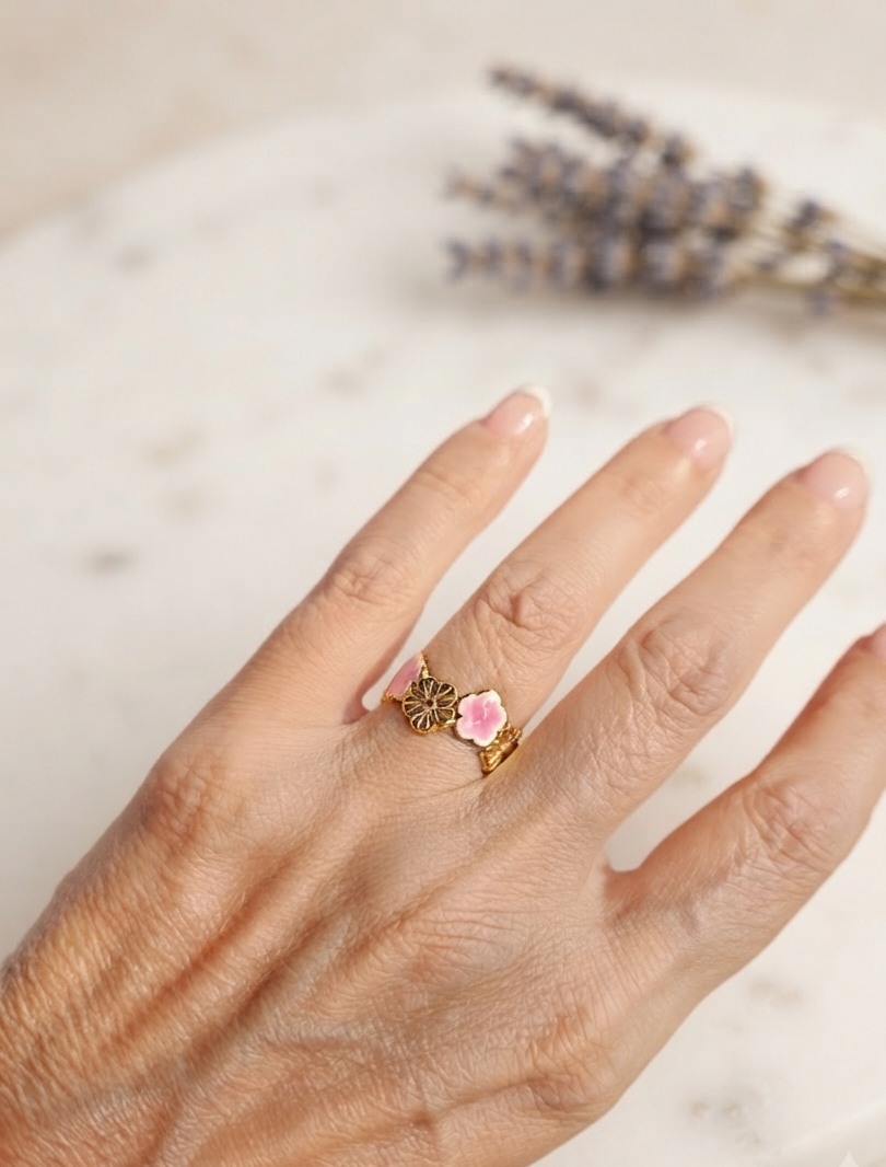 Anillo Garden gold esUnic