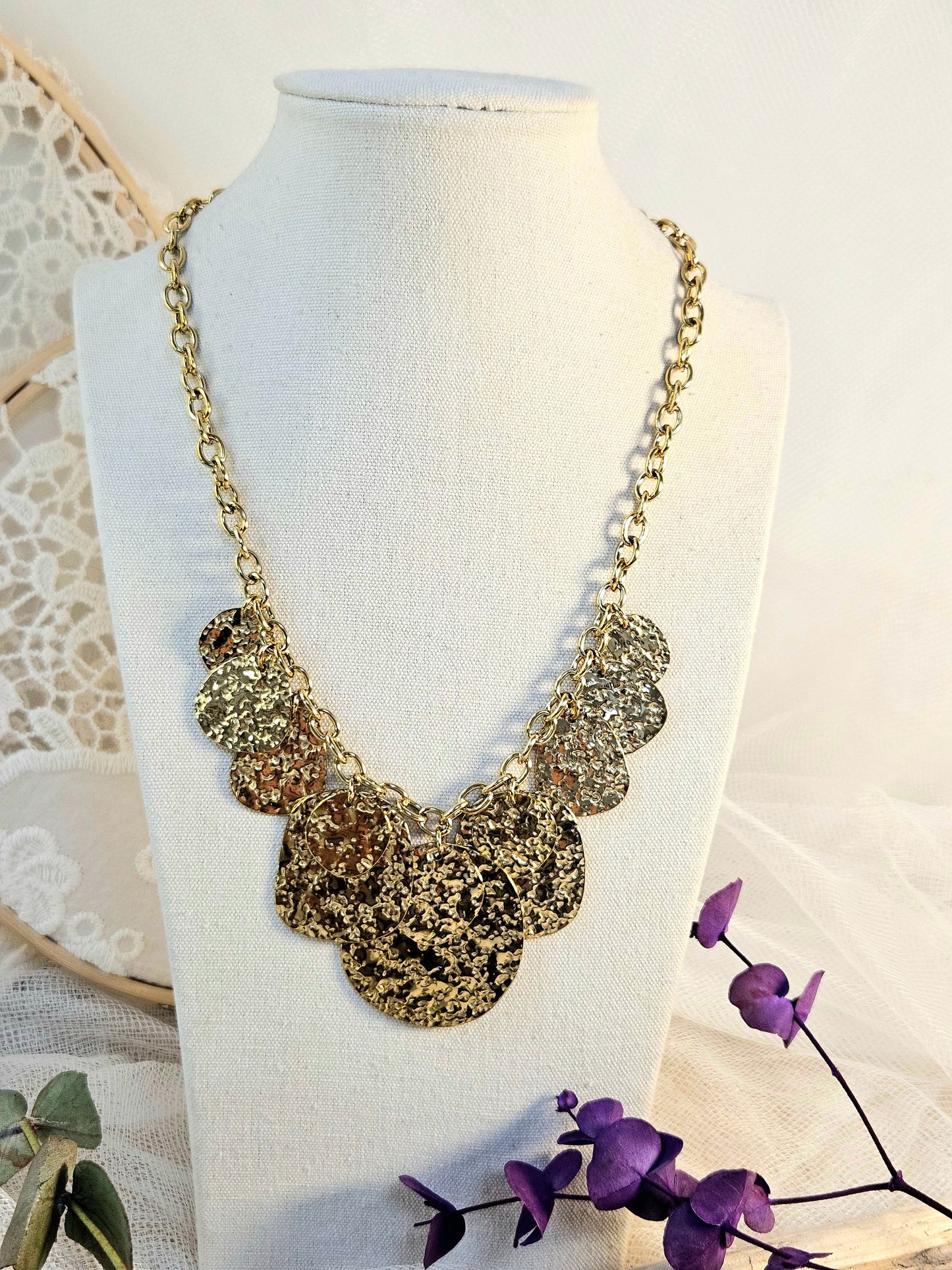 Collar Golden Coins esUnic