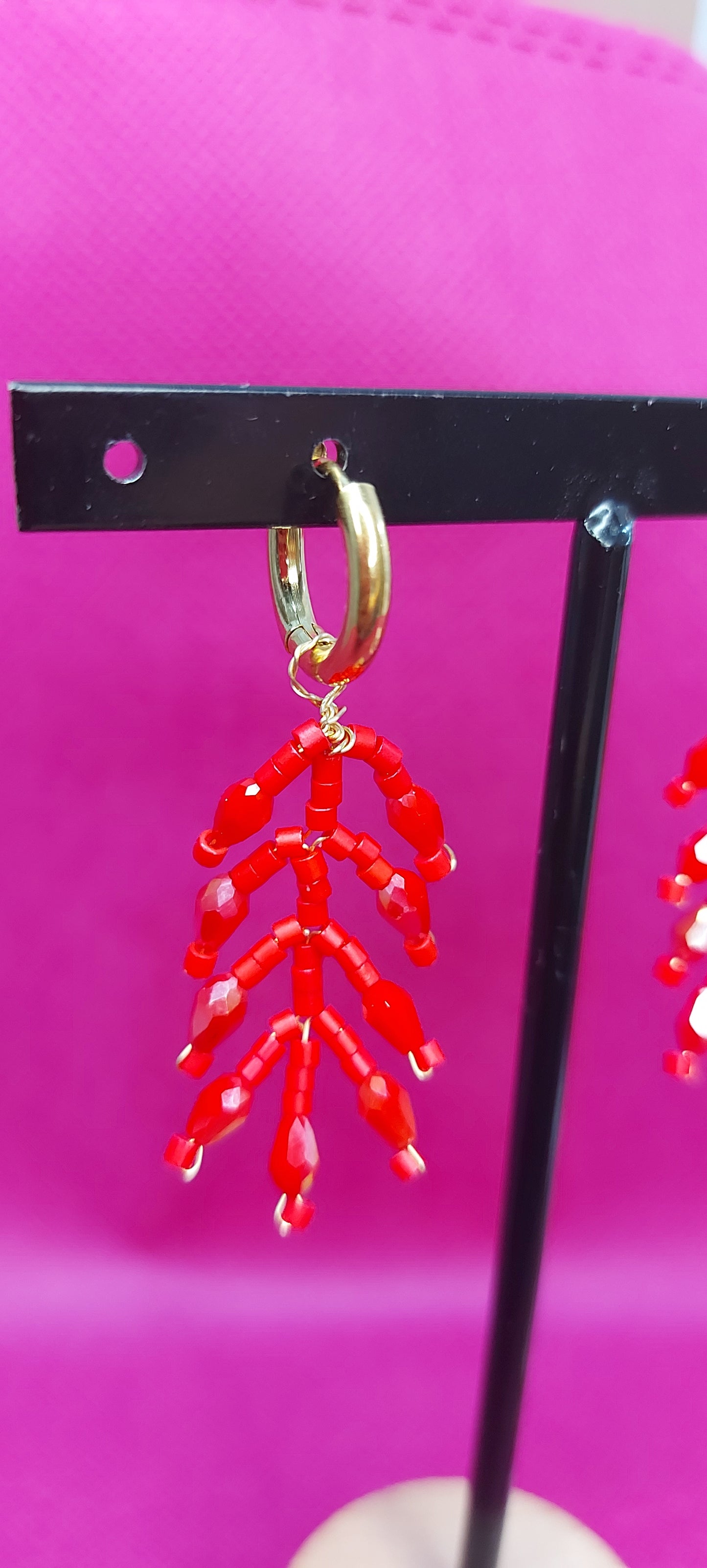 Pendientes Coral esUnic