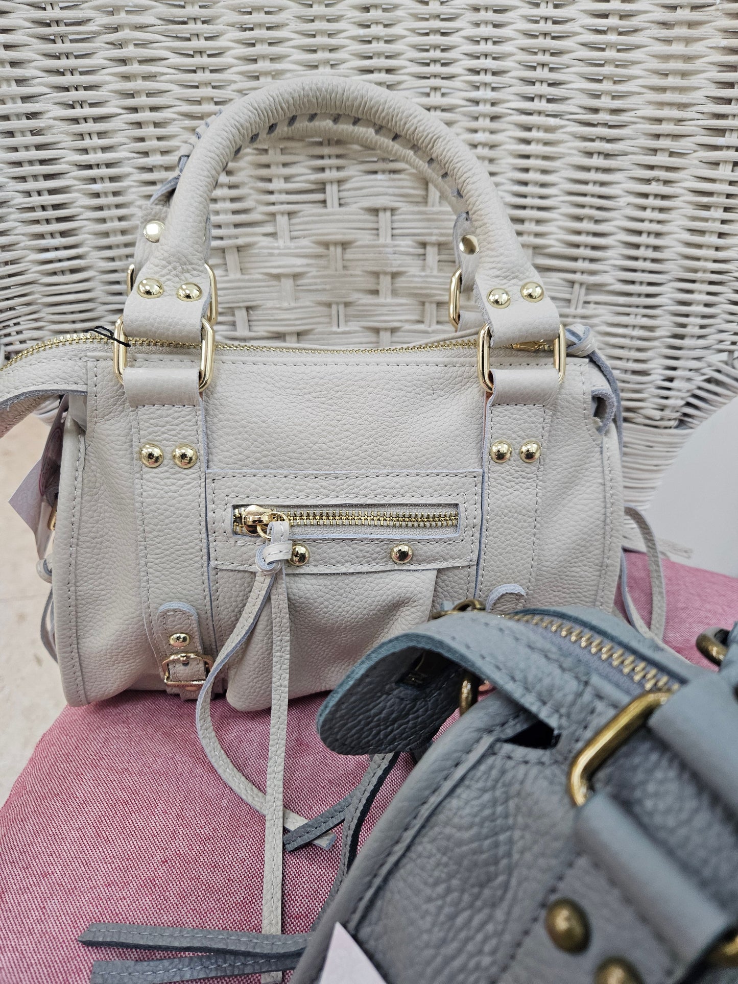 Bolso BalMat Piel Pequeño Flora