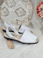 Sandalias menorquinas blancas esUnic