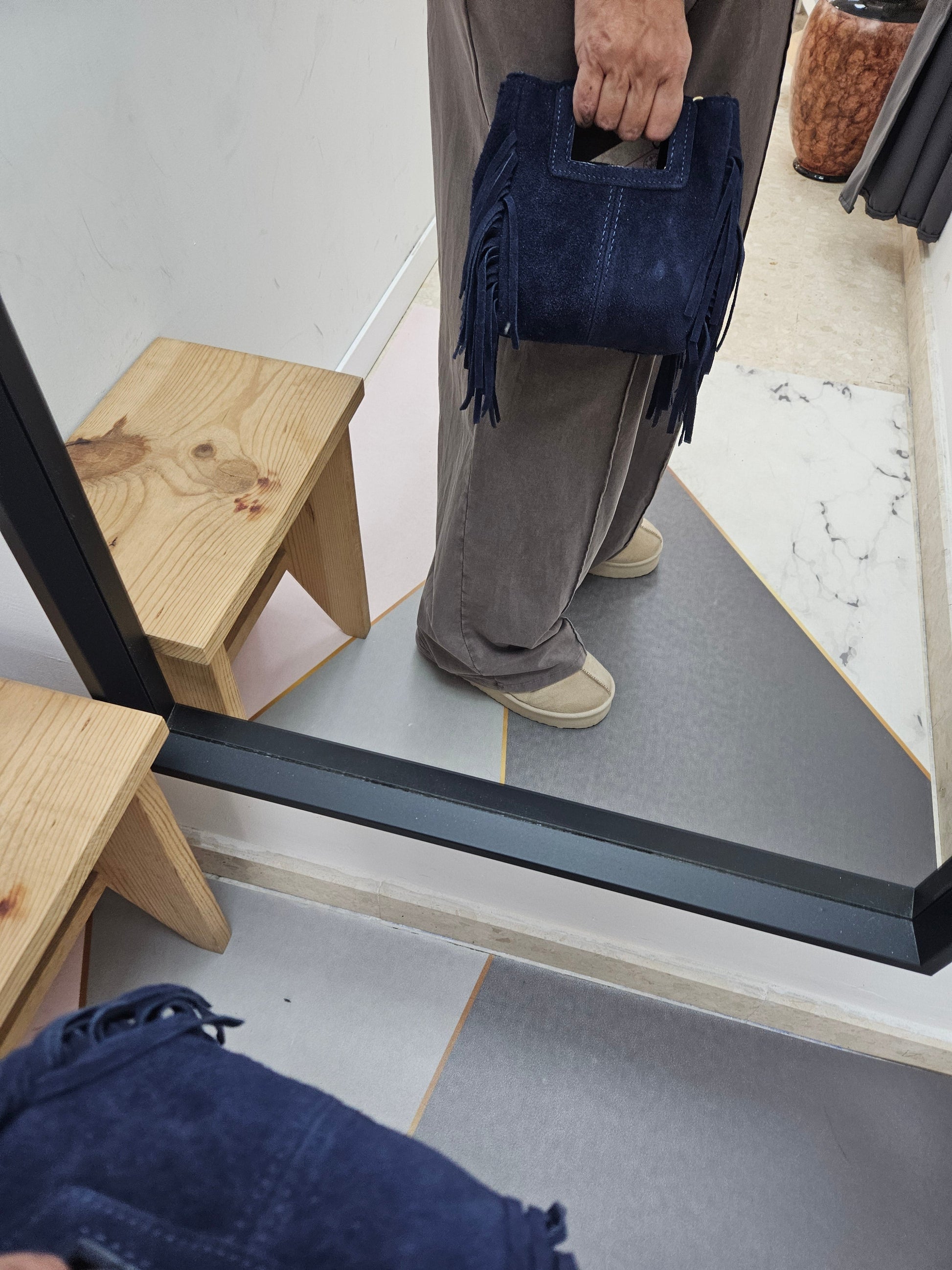 Bolso Flecos Mini flor