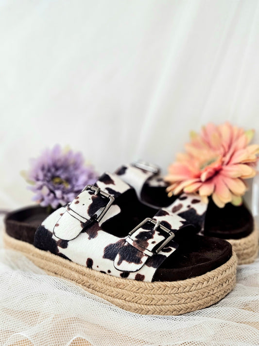 Sandalias Vaca corina