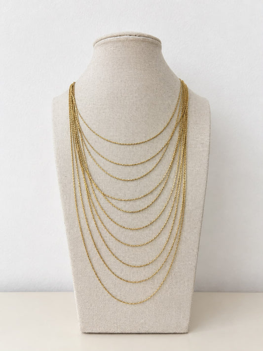 Collar cascada Toa
